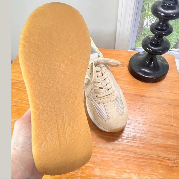 Vince Women’s Ohara Mixed Leather Sneaker - Picture 15 of 16